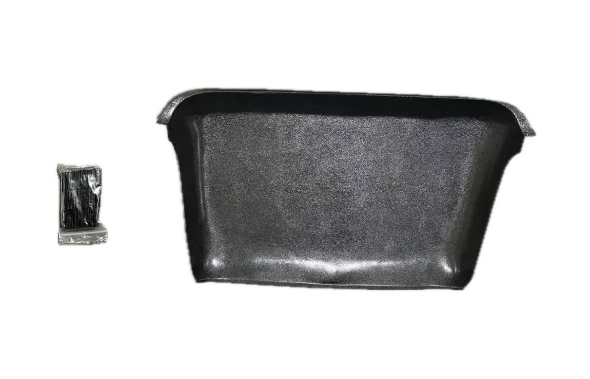 Black smooth headliner for a 1955-1959 Chevrolet Truck, displayed on a plain background.