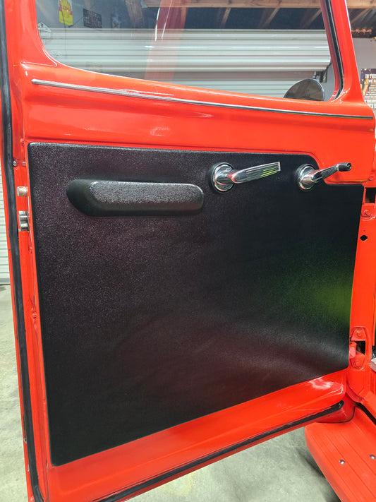 RD3202: 1953-1955 Ford Truck Door Panels with Armrests (Pair) - Smooth - McMahon Style