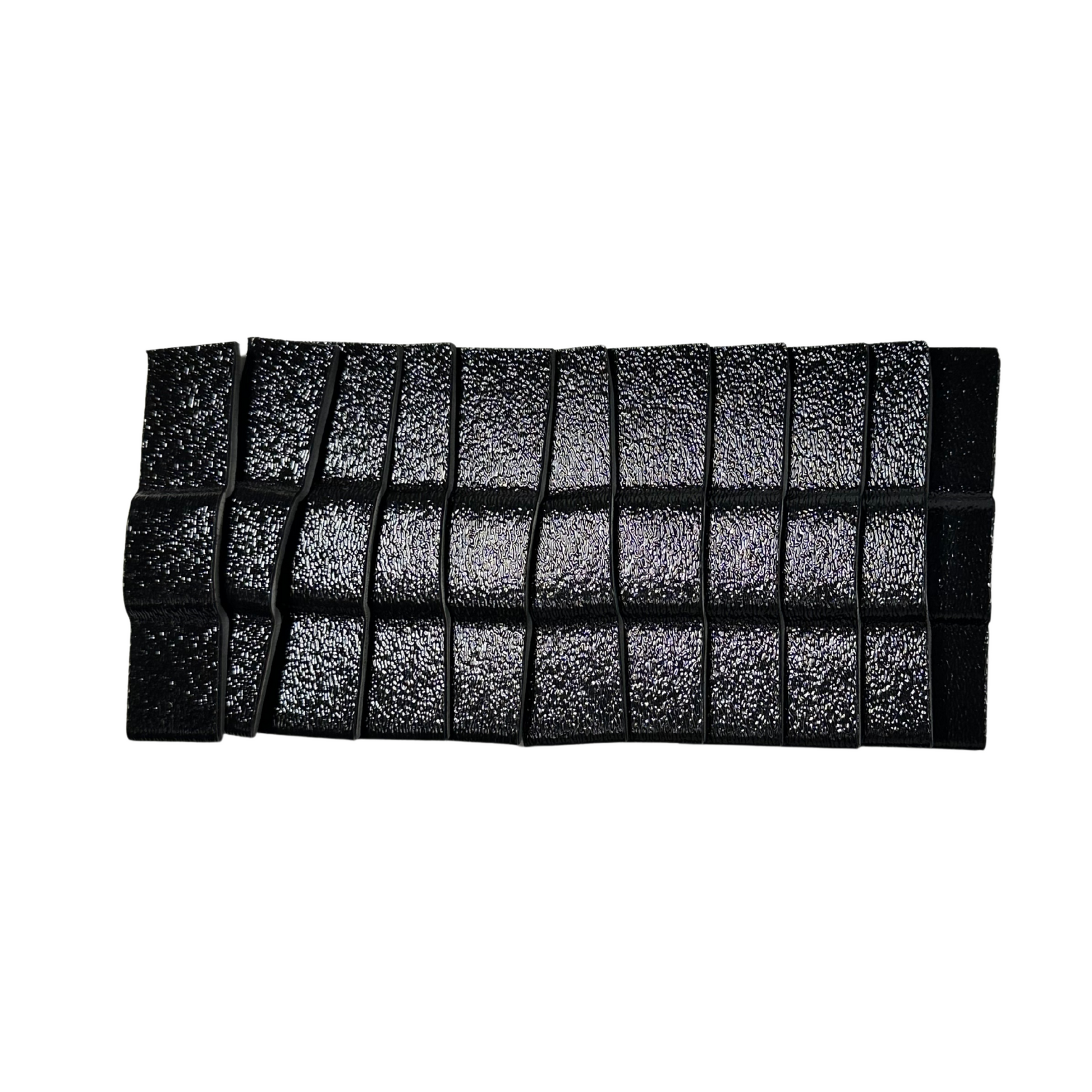 Pack of 12 upholstery tabs flat clips with bend