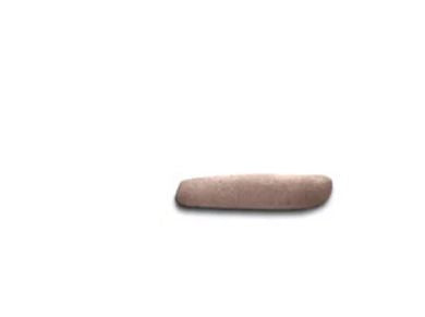 A single modular armrest with a brown surface, designed to fit into a vehicle's interior panel.