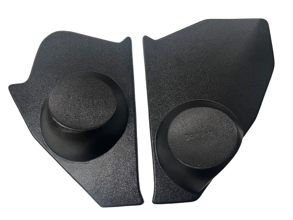 Pair of kick panels for 1968–1972 Chevrolet C/K Series trucks, including driver and passenger ABS panels 