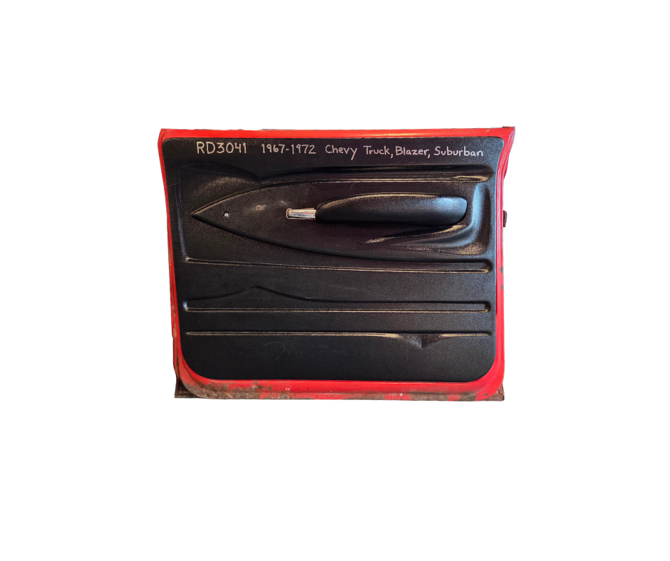 RD3041: 1967-1972 Chevrolet Truck & Suburban Door Panels with Armrests (Pair) - Dano Style -  **AVAILABLE MAY 2026**