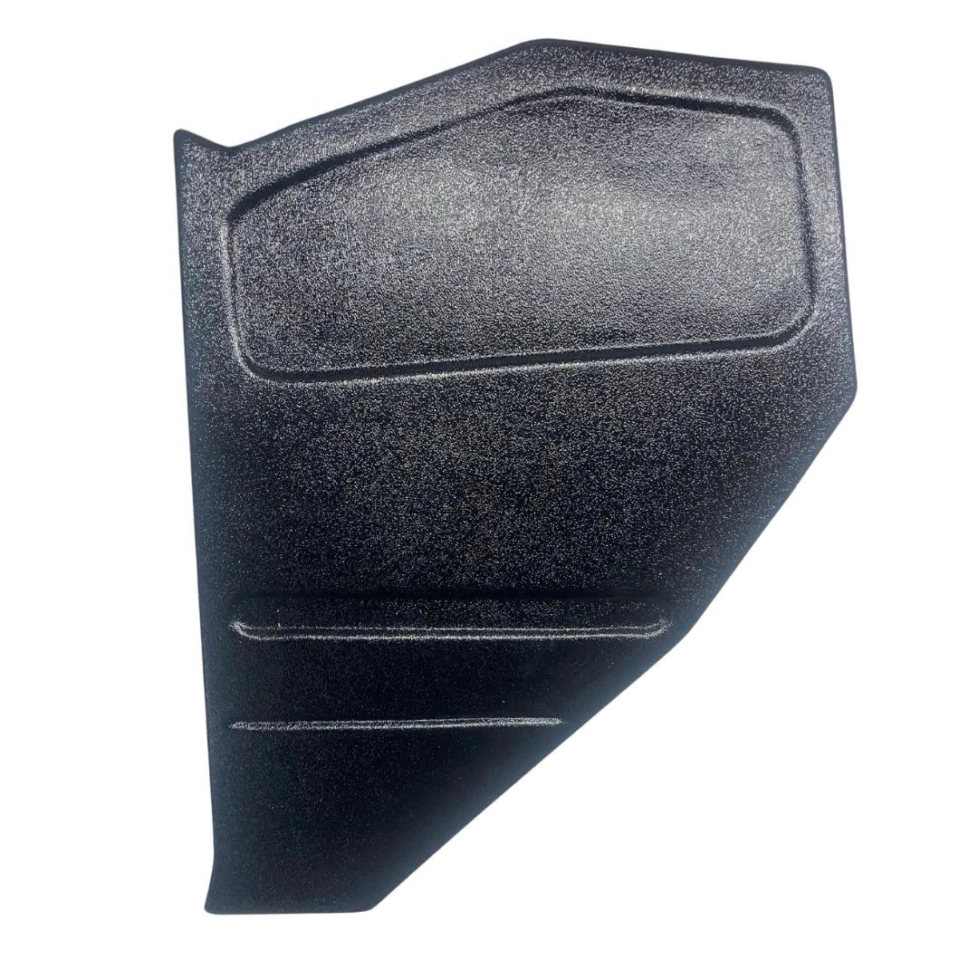 1967-1972 Chevrolet truck smooth molded ABS kick panel in black
