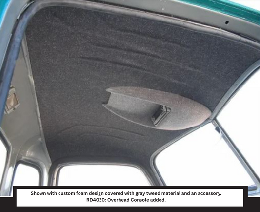 1949–1953 Chevy truck replacement molded ABS headliner