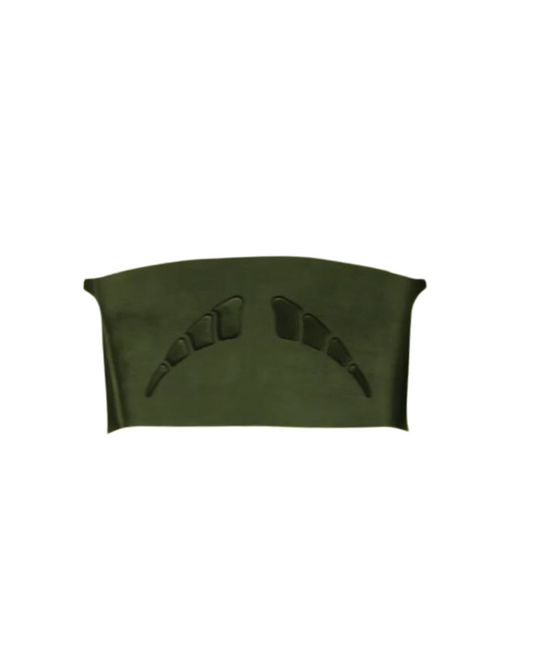 ABS molded headliner with deco insert cutouts for 1949–1953 Chevrolet pickup truck