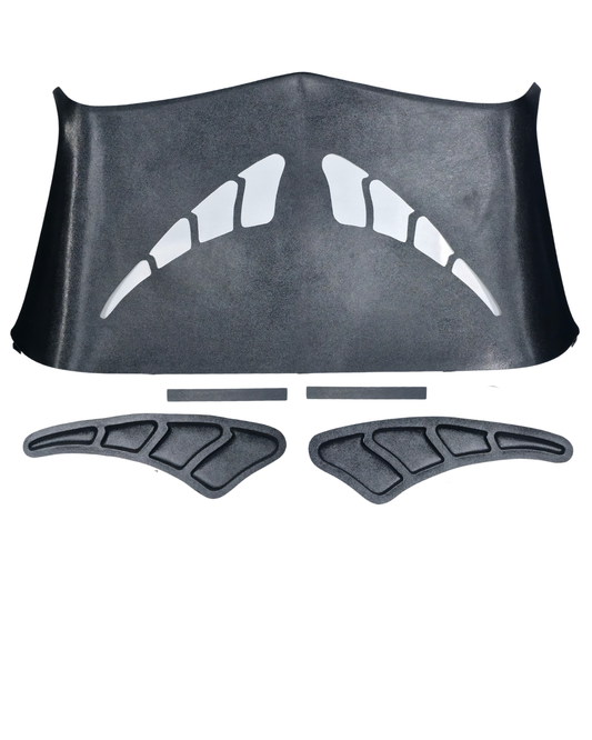 ABS molded headliner with deco insert cutouts for 1947–1953 Chevrolet truck