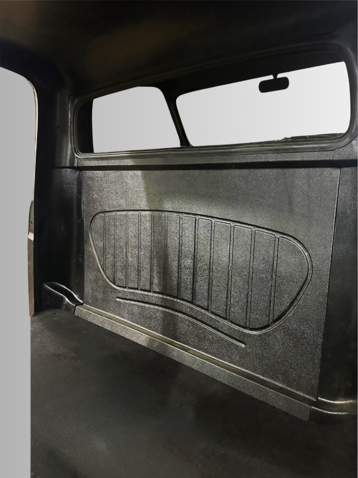 Black Rear Cab Cover