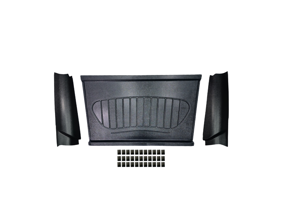 Rod Doors black rear cab cover and corners