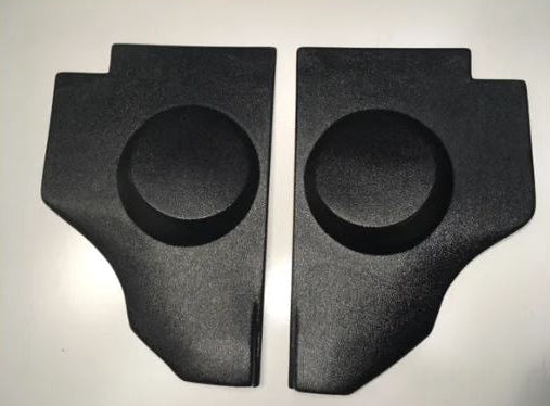 Rod Doors’ 1956 Ford Truck Kick Panels with 6.5 inch speaker pod accommodations, driver and passenger pair