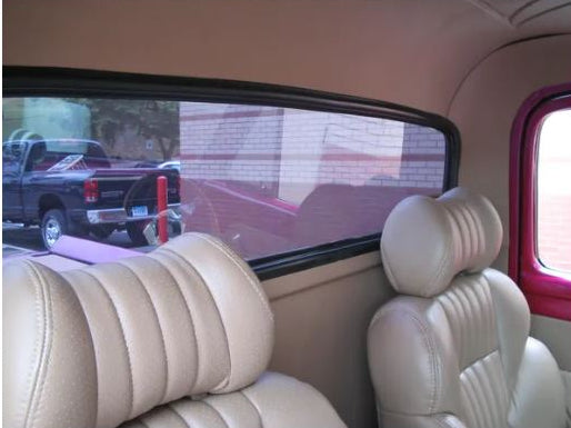 Customer installed view of beige 1953–1956 Ford Truck Large Rear Window Cab Cover – Shaffer/McMahon Style