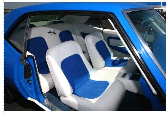 RD7412: 1967 Chevrolet Camaro Door Panels with Design Inserts and Armrests