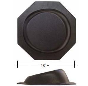 RD4068: Universal - Modular Speaker Pods 10" each (Pair) - Recessed Mount