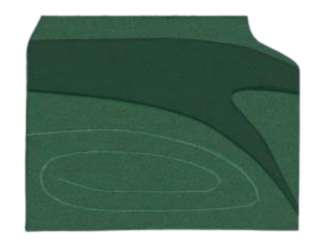 RD3002: 1957-1960 Ford Truck Door Panels *No Armrest* (Pair) Camerino Style