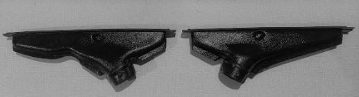 RD3000: 1957-1960 Ford Truck Defroster Ducts (Pair)